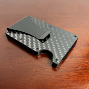Minimalist Slim Wallet – Carbon Fiber
